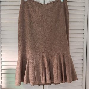 Ann Taylor Women's Size 4 Tweed Midi Skirt